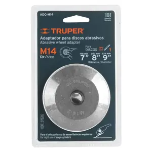 Truper Adaptador para discos abrasivos 7