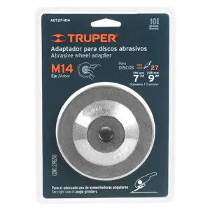 Truper Adaptador para discos abrasivos 7