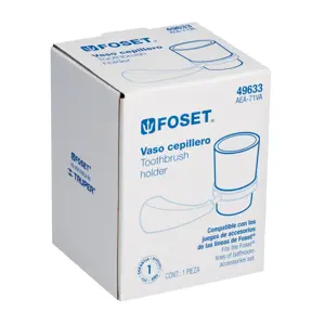 Vaso de vidrio de repuesto para portavaso, Foset Aero