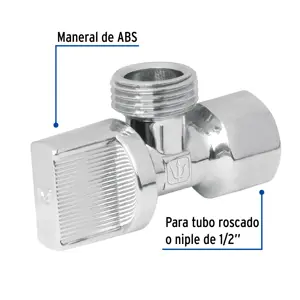 Llave angular de 1/2