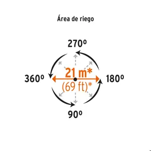 Aspersor metálico 11