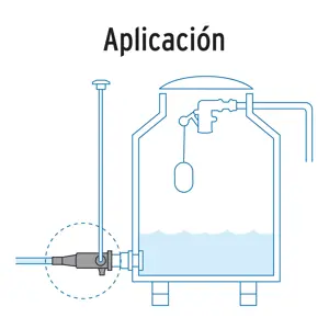 Multiconector polipropileno para tinaco, sin válvula, Foset