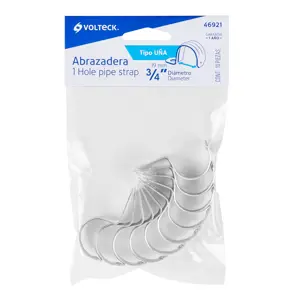 Bolsa con 10 abrazaderas 3/4