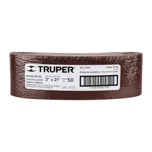 Truper 1 banda de lija 3 x 21