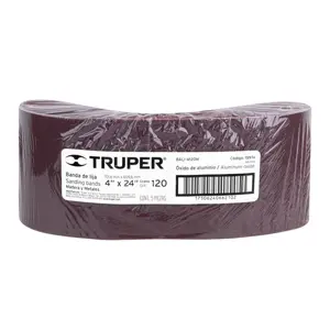 Truper 1 banda de lija 4 x 24