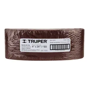 Truper 1 banda de lija 4 x 24