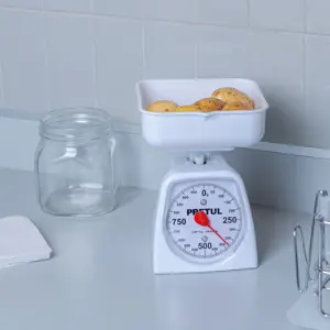 Báscula mecánica para cocina 1 Kg, Pretul