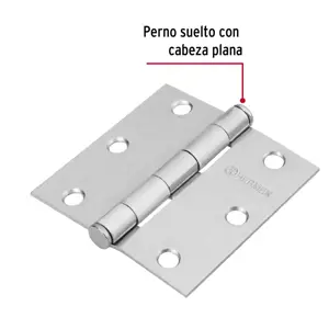 Bisagra cuadrada 3