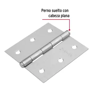 Hermex Bisagra cuadrada 3