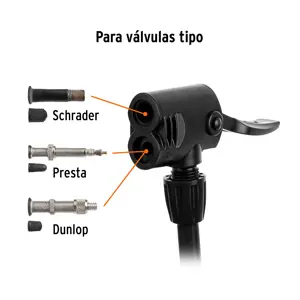 Bomba de pedal 60 PSI, TRUPER