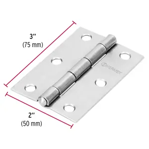 Bisagra rectangular 3