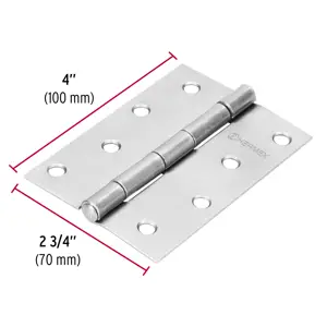 Bisagra rectangular 4