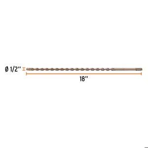 Broca SDS Plus 1/2 x 18