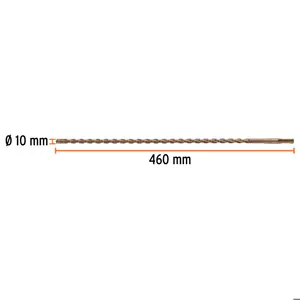 Broca SDS Plus 10 x 460 mm, Truper