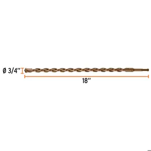 Broca SDS Plus 3/4 x 18