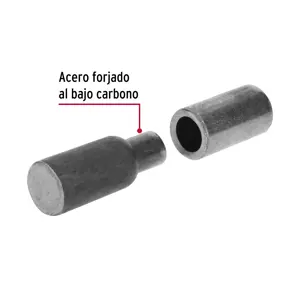 Bisagra tubular soldable de 1