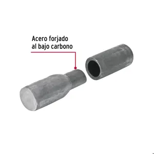 Bisagra tubular soldable de 1/2