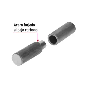 Bisagra tubular soldable de 3/8