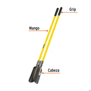 Cavador mangos de fibra de vidrio 45