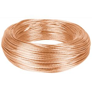 40090 / CADES-10-100 TRUPER Metro de cable desnudo de cobre calibre 10