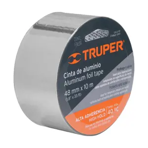 Cinta de aluminio de 48 mm x 10 m, Truper