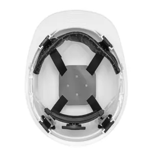 Casco de seguridad, ajuste de matraca, blanco, Truper