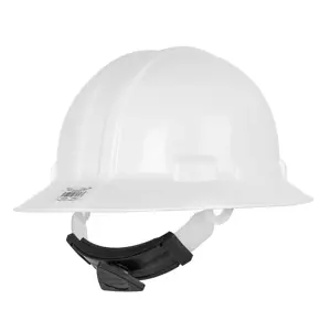 Casco de seguridad ala ancha, blanco, Truper