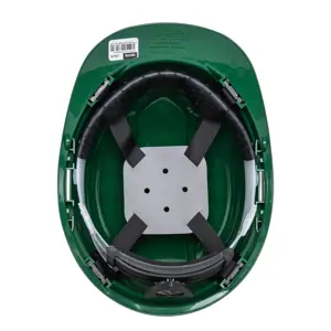 Truper Casco de seguridad ventilado, ajuste de matraca, verde