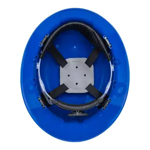 Casco de seguridad ala ancha, azul, Truper