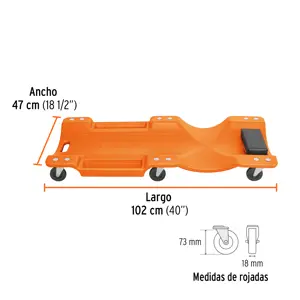 Cama de plástico 40