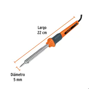 Cautín 45 W tipo lápiz para trabajo medio, Truper