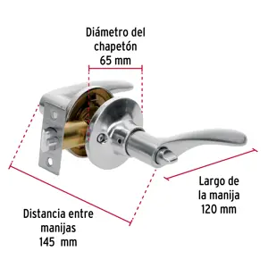 Hermex Cerradura manija 