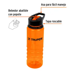 Botella para agua de 740 ml, Truper