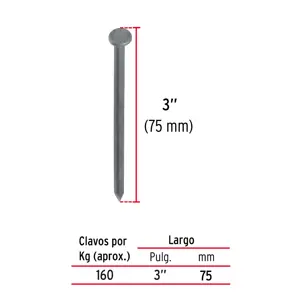 Kilo de clavo estándar 3