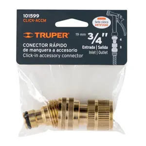 Truper Conector 3/4