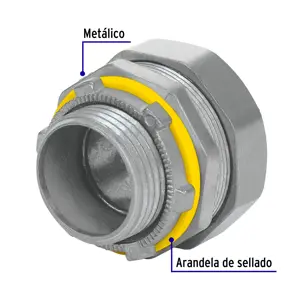 Conector recto 1