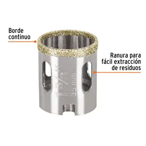 Brocasierra diamante 1-3/8