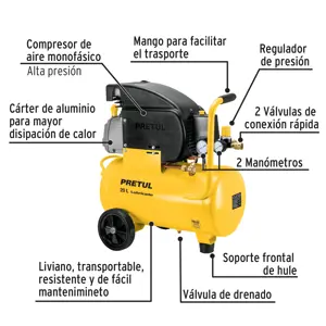 Pretul Kit Compresor 20L 2½HP y accesorios