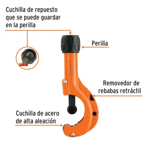 Cortador de tubo de cobre 3/16