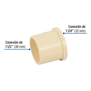 Reducción bushing CPVC 1-1/2