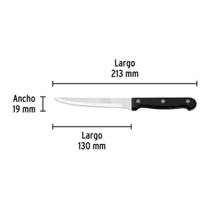 Cuchillo con sierra para asado 5