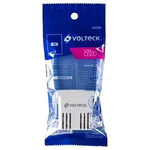 Volteck Cargador USB a la pared, 2.1A, línea Oslo, color blanco