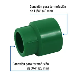 Reducción de PPR 1-1/4