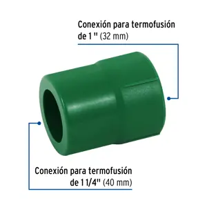 Reducción de PPR 1-1/4