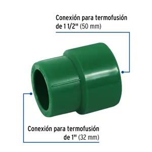 Reducción de PPR 1-1/2