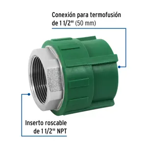 Adaptador PPR 1-1/2