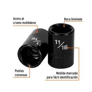 Dado de impacto de 11/16