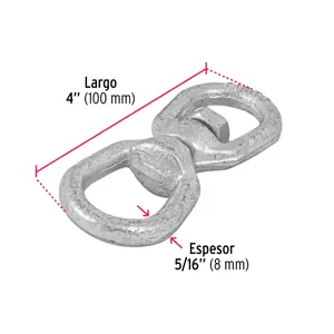 Destorcedor forjado de 5/16