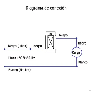 Atenuador de luz giratorio, Standard, marfil, Volteck