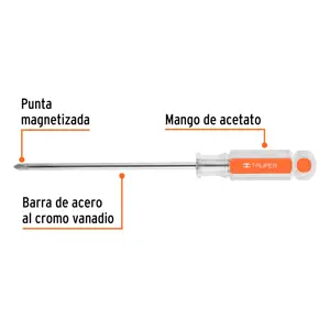 Desarmador de cruz 1/4